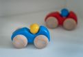 Red racing car