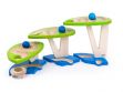 Colorful marble run