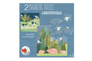Magnetic Countryside Puzzle