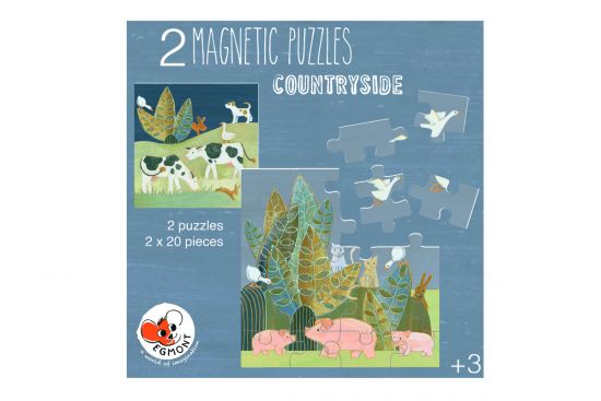 Magnetic Countryside Puzzle