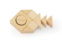 50 Natural Wooden Blocks