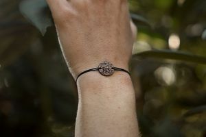 String bracelet Prince Wooden Bracelet
