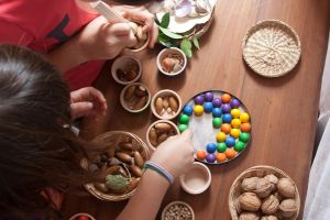 Bowls & Small Balls with Tongs