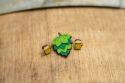 Wooden brooch Hops Brooch