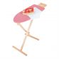 Wooden Ironing Board with Iron