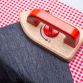 Wooden Ironing Board with Iron