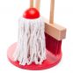 Bigjigs Toys Red Cleaning Playset
