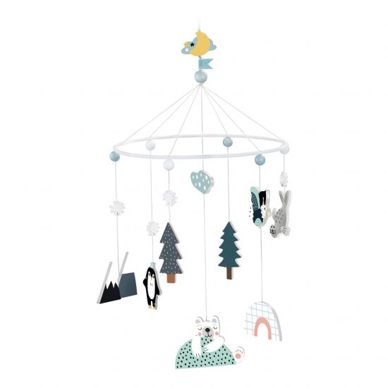 Vilac Wooden Hanging Mobile Iceland