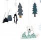 Vilac Wooden Hanging Mobile Iceland