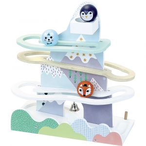 Wooden Marble Run Roller Coaster Iceland