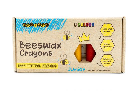 Beeswax Crayons Junior