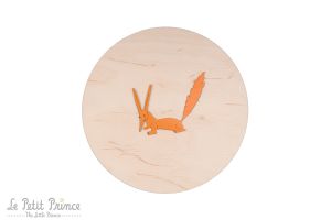 The Little Prince Fox Wooden Image