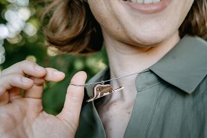 Wooden pendant Boa ate Elephant Pendant