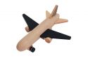 Black Wooden Jet Plane
