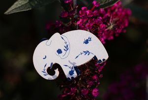 Brooch  Elephant in the China shop 