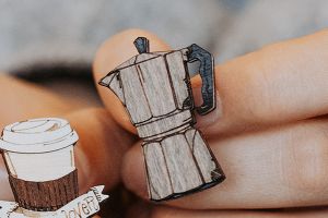  Coffee Pot Brooch