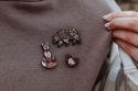 3x Mystery box - Scandi brooches No. 1