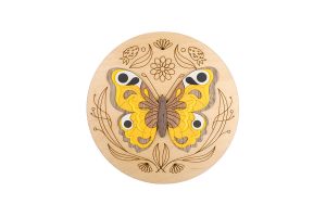 Wooden decoration Butterfly Wooden Image