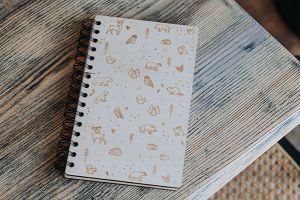 Forest pack A5 Wooden Notebook