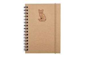 Sitting Fox A6 Lined Notebook