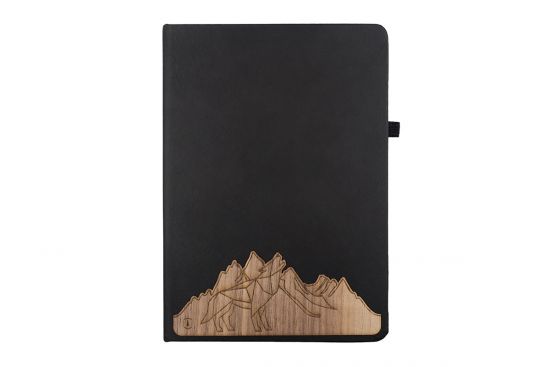 Black Wolfhill A5 Notebook 