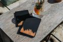 Black Foxwood A5 Notebook 