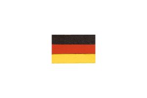 Wooden flag Germany