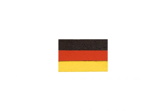 Wooden flag Germany