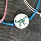 String bracelet Cute T-Rex 