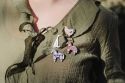 Wooden Brooch – Scandi Goose