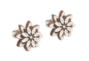 Wooden Earrings Bellis Earrings