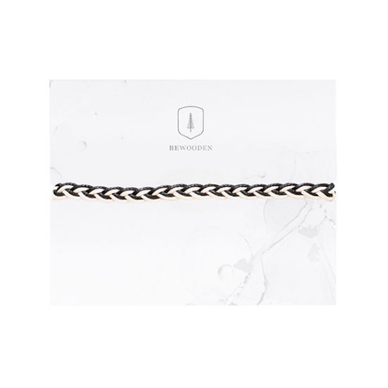 Knitted bracelet Black