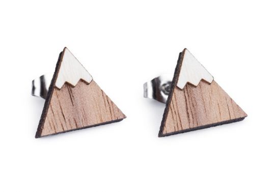 Wooden Earrings Whill Earrings