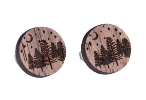Wood Earrings