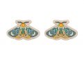 Moth Wooden Earrings  