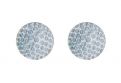 Wooden Earrings Golf Ball 