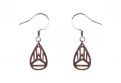 Wooden earrings Drop Earrings