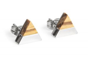 Metal earrings Lini Earrings Triangle