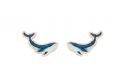 Wooden Earrings Whale