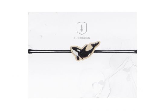 Wooden String Bracelet  – Orca