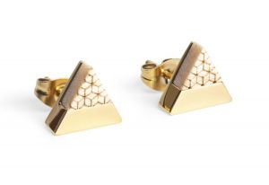 Metal earrings Virie Earrings Triangle