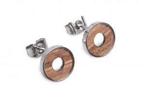 Metal earrings Lini Earrings Circle