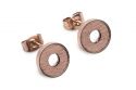 Metal earrings Lumen Earrings Circle