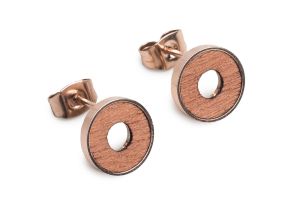Metal earrings Rea Earrings Circle