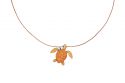Wooden Pendant Turtle