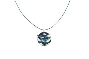Wooden Pendant Whale