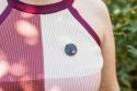 Wooden brooch – Orca