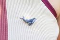 Wooden Brooch Whale – by Epipi