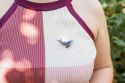 Wooden Brooch Whale – by Epipi