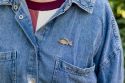 Wooden Brooch Carp – by Epipi